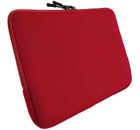 Neoprenov pouzdro FIXED Sleeve pro notebooky o hlopce do 14&quot;, erven