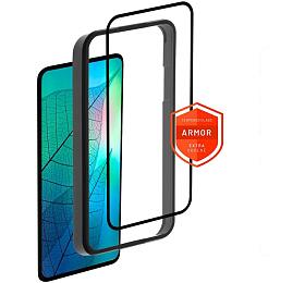 Prmiov ochrann tvrzen sklo FIXED Armor s apliktorem pro Samsung Galaxy A54 5G, ern