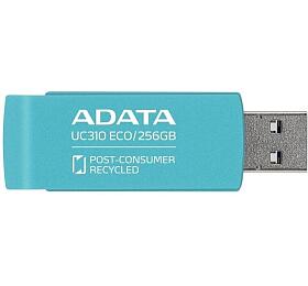 A-Data ADATA Flash Disk 256GB UC310E ECO, USB 3.2 , modr (UC310E-256G-RGN)