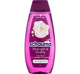 ampon Schwarzkopf Schauma Strength &amp; Vitality Shampoo, 400 ml