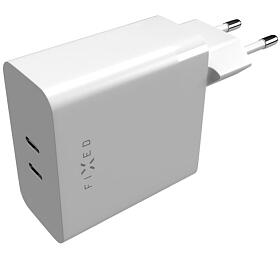 Sov nabjeka FIXED s 2x USB-C vstupem, podpora PD, 65W, bl