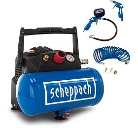 Scheppach HC 06, bezolejov kompresor 6l