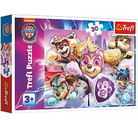 TREFL Puzzle Hrdinov msta Tlapkov patrola/Paw Patrol 27x20cm 30 dlk v krabice 21x14x4cm