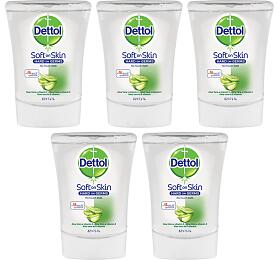 SET 5x Npl do dvkovae mdla DETTOL Aloe Vera 250ml