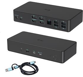 I-TEC USB 3.0/USB-C/Thunderbolt 3 Professional Dual 4K Display Docking Station Gen2, PD 100W (CADUAL4KDOCKPD2)
