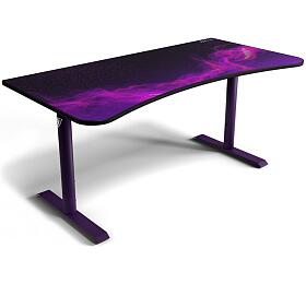 AROZZI hern stl ARENA Gaming Desk Deep Purple Galaxy (ARENA-DEEPP-GALAXY)