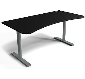 AROZZI hern stl ARENA Gaming Desk Frozen Grey Black (ARENA-FG-BK)