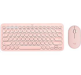 Logitech Pebble 2 Combo - TONAL ROSE - US INT'L - 2.4GHZ/BT - INTNL-973 - UNIVERSAL (920-012241)