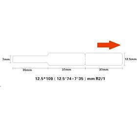 Niimbot ttky na kabely RXL 12,5x109mm 65ks White pro D11 a D110 (A2K88218301)