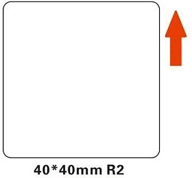 Niimbot ttky R 40x40mm 180ks White pro B21, B21S, B3S, B1 (A2A18518701)