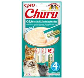 Churu Cat Chicken with Crab Flavour Recipe 4x14g