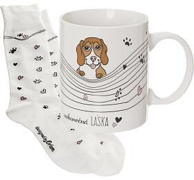 Hrnek s ponokami NEKONEN LSKA 0,35 l pes Orion