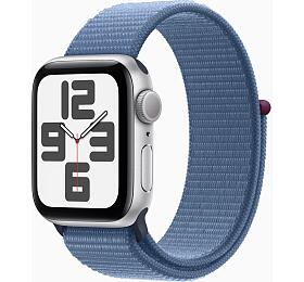 Apple Watch SE/44mm/Silver/Sport Band/Winter Blue (MREF3QC/A)