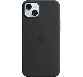 Apple iPhone 15+ Silicone Case with MS - Black (MT103ZM/A)