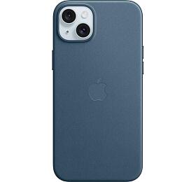 Apple iPhone 15+ FineWoven Case with MS - Pacific Blue (MT4D3ZM/A)