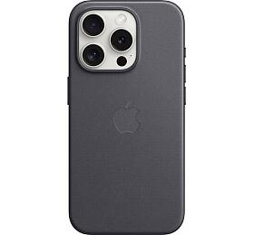 Apple iPhone 15 Pro FineWoven Case MS - Black (MT4H3ZM/A)