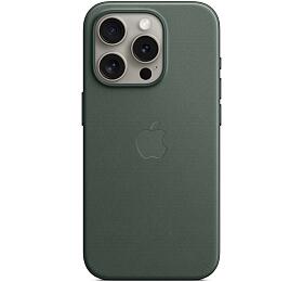 Apple iPhone 15 Pro FineWoven Case MS - Evergreen (MT4U3ZM/A)