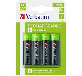 Dobjec AA/HR6/ baterie 4ks/pack Verbatim (49517)