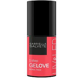 Lak na nehty Gabriella Salvete GeLove UV &amp; LED, 8 ml, odstn 08 Red Flag