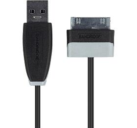 Synchronizan a Nabjec Kabel Samsung 30kolkov Zstrka - USB A Zstrka 1.00 m ern Bandridge BBM39200B10