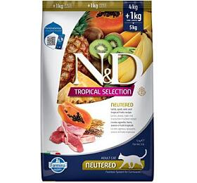 N&D TROPICAL SELECTION CAT Lamb Neutered 4+1kg