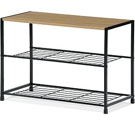Botník, mdf, hnědá, GD-413 OAK Autronic