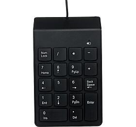 Numerick klvesnice GEMBIRD KPD-U-03, USB, ern