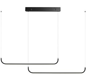 Immax NEO PATTINI Smart zvsn svtidlo dvojit 160-280cm, 53W, 3640lm ern Zigbee 3.0