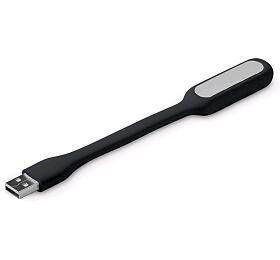 USB lampička k notebooku C-TECH UNL-04, flexibilní, černá