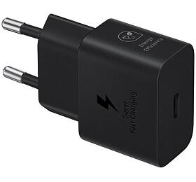 Nabjec adaptr Samsung s USB-C 25W bez kabelu EP-T2510NBEGEU ern