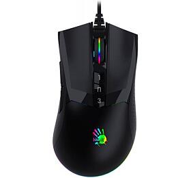 A4tech BLOODY W90 Pro Activated, RGB podsvcen hern my, 16000 DPI, ern, USB