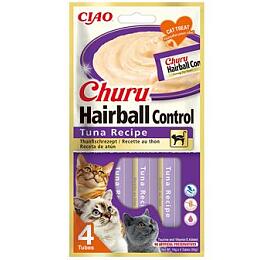Churu Cat Hairball Tuna Recipe 4x14g