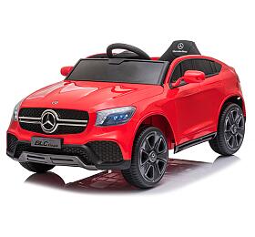 Dtsk elektrick auto Mercedes GLC coup erven/red ELJET