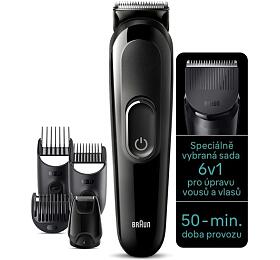 Zastihova multifunkn Braun Series 3 MGK3410, 6 v 1