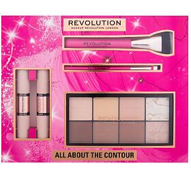 Konturovac paletka Makeup Revolution London All About The Contour Gift Set, 16 ml