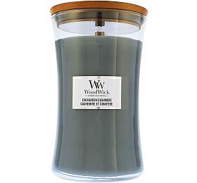 WoodWick Evergreen Cashmere vonn svka s devnm knotem 609 g