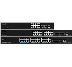 Grandstream GWN7813P Layer 3 Managed Network PoE Switch, 24 port / 4 SFP+