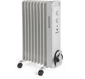 Olejový radiátor G21 Merapi bílý, 9 žeber, 2000 W