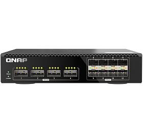 QNAP zen switch QSW-M7308R-4X (4x 100GbE porty + 8x 25GbE porty, polovin ka)