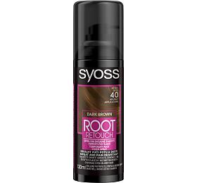 Syoss Root Retouch sprej pro doasn zakryt odrost Tmav hnd 120 ml