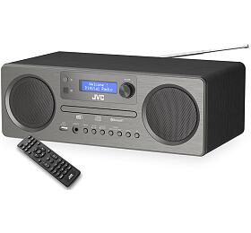 All-in-One Audio systém JVC RD-E861B-DAB, černý/šedý