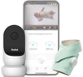 Novorozeneck sada OWLET Set Smart Sock 3 + Cam 2