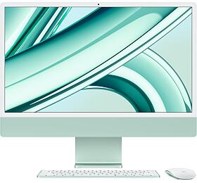 Apple iMac 24/23,5&quot;/4480 x 2520/M3/8GB/256GB SSD / M3 / Sonoma / Green / 1R (MQRN3CZ/A)