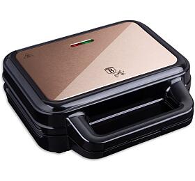 BERLINGERHAUS Sendviova a vaflova s nepilnavm povrchem 3v1 Rosegold Metallic Line BH-9453
