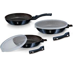 BERLINGERHAUS Sada pnv s odnmatelnou rukojet 5 ks Aquamarine Metallic Line BH-7056