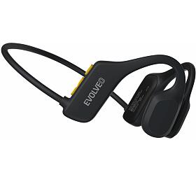 Bezdrtov sluchtka EVOLVEO BoneSwim Lite MP3 8GB, ern