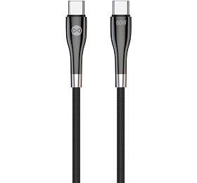 Kabel Forever USB-C/USB-C 1m 60W černý