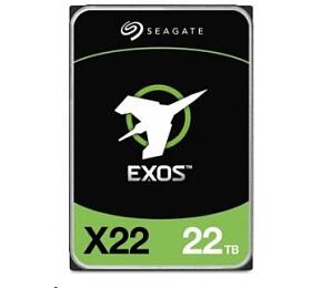 SEAGATE Exos X22 512E/4KN (3.5'/ 22TB/ SATA 6Gb/s / 7200rpm) (ST22000NM001E)
