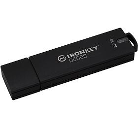 Kingston flash disk 32GB IronKey D500S FIPS 140-3 Lvl 3 (Pending) AES-256 (IKD500S/32GB)