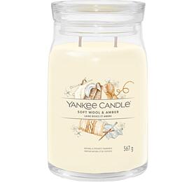 Yankee Candle Soft Wool & Amber signature svka velk 567 g